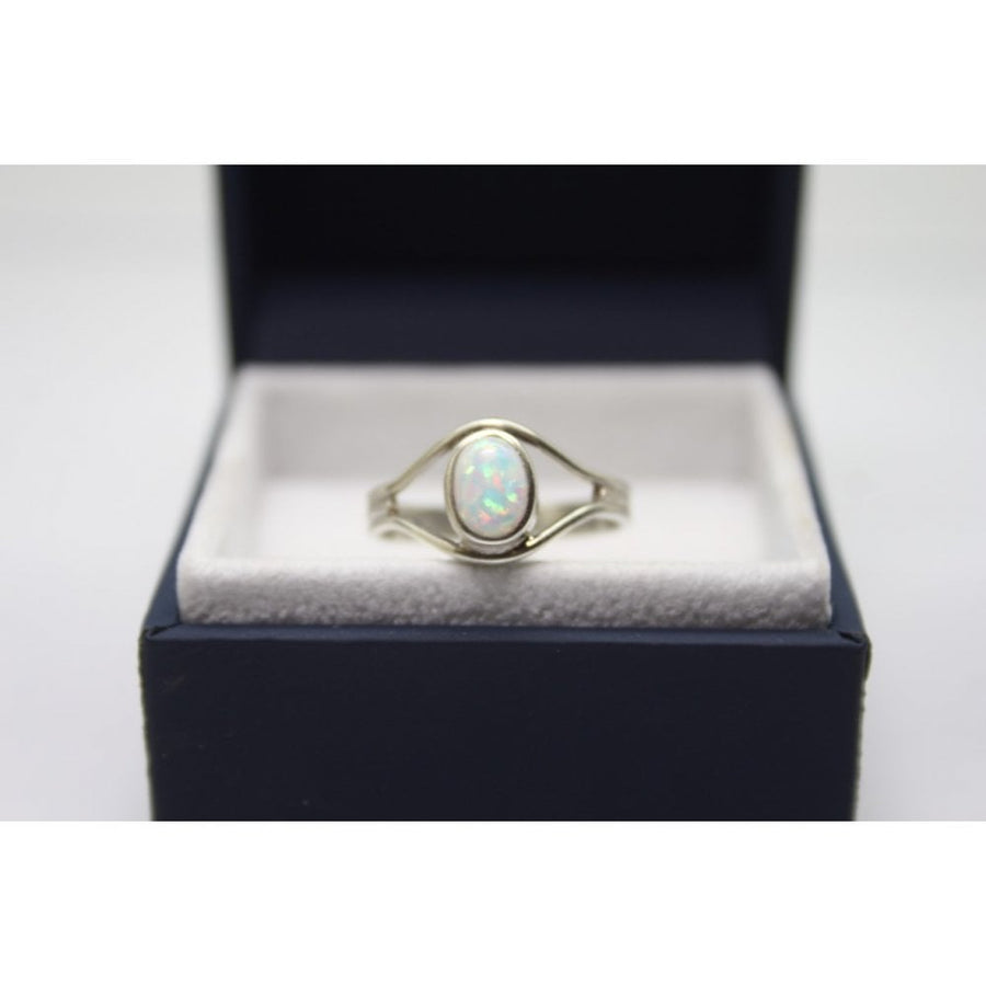 Bensons Originals Sterling Silver Opal Ring