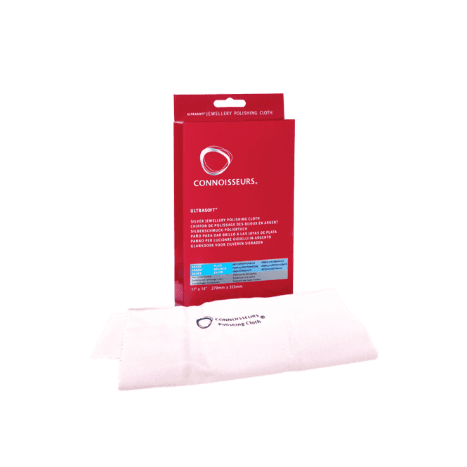 Connoisseurs UltraSoft Silver jewellery Polishing Cloth – Bensons