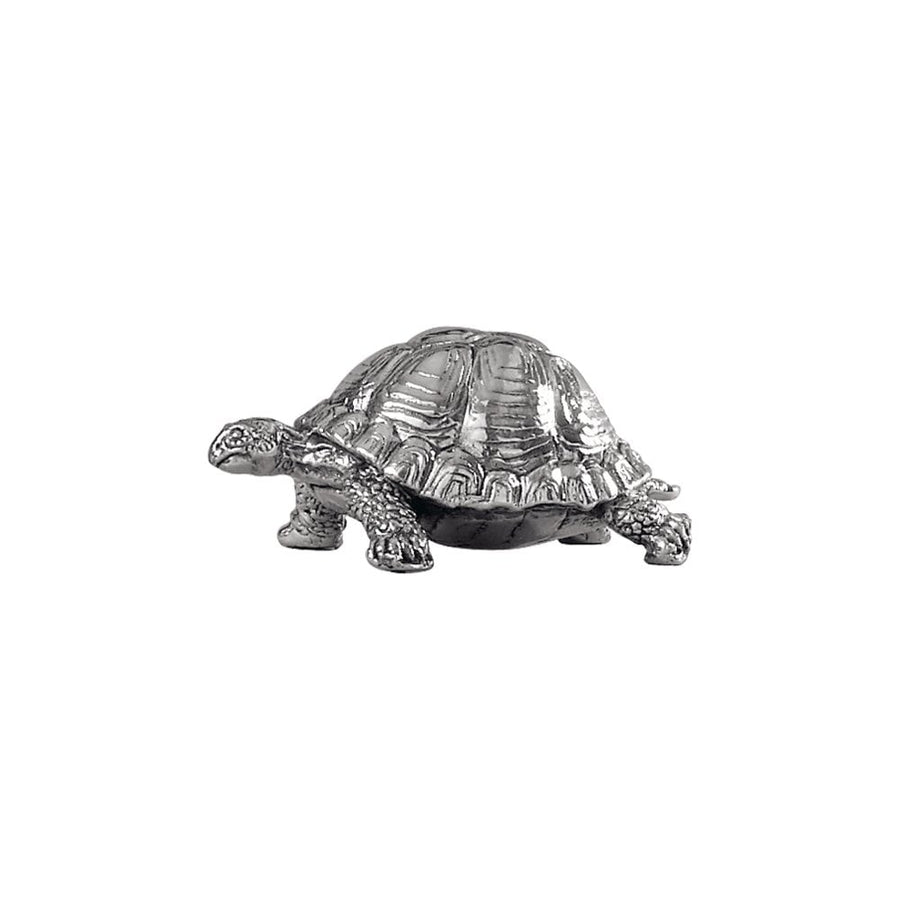 Sterling Silver Miniature Tortoise Figurine