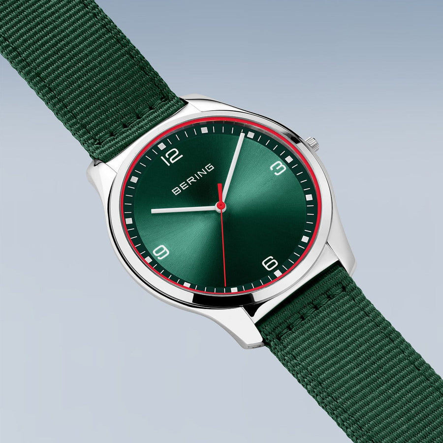 Bering Gents Green Ultra Slim Watch