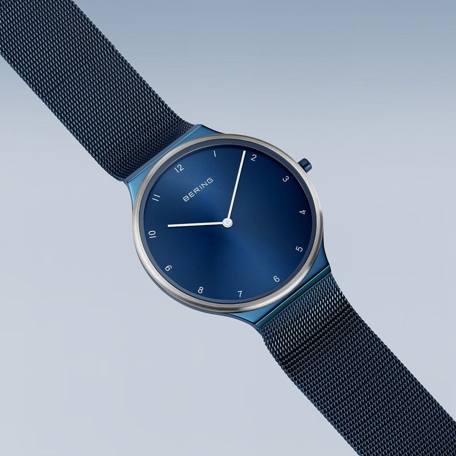 Bering Gents Steel Blue Ultra Slim Watch