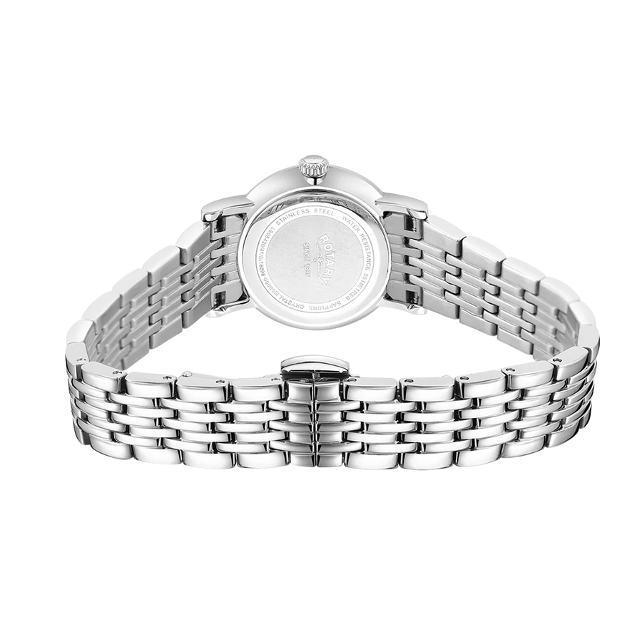 Rotary Ladies Stainless Steel Diamond 'Windsor' Watch