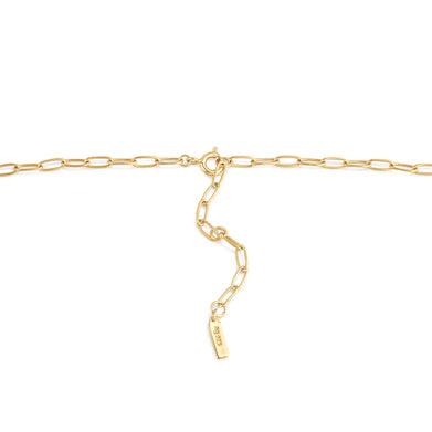 Ania Haie Gold Plated Oval Link Chain Necklace