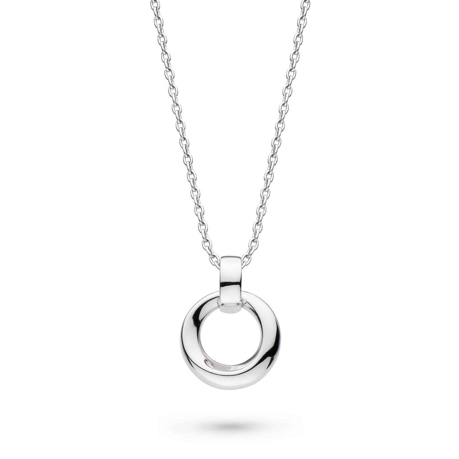 Kit Heath Sterling Silver 'Bevel Cirque' Necklace
