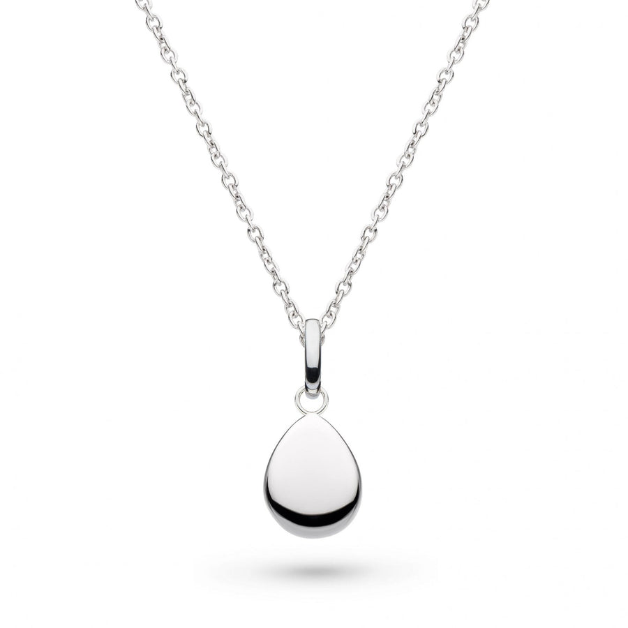Kit Heath Sterling Silver 'Pebbles Droplet' Necklace