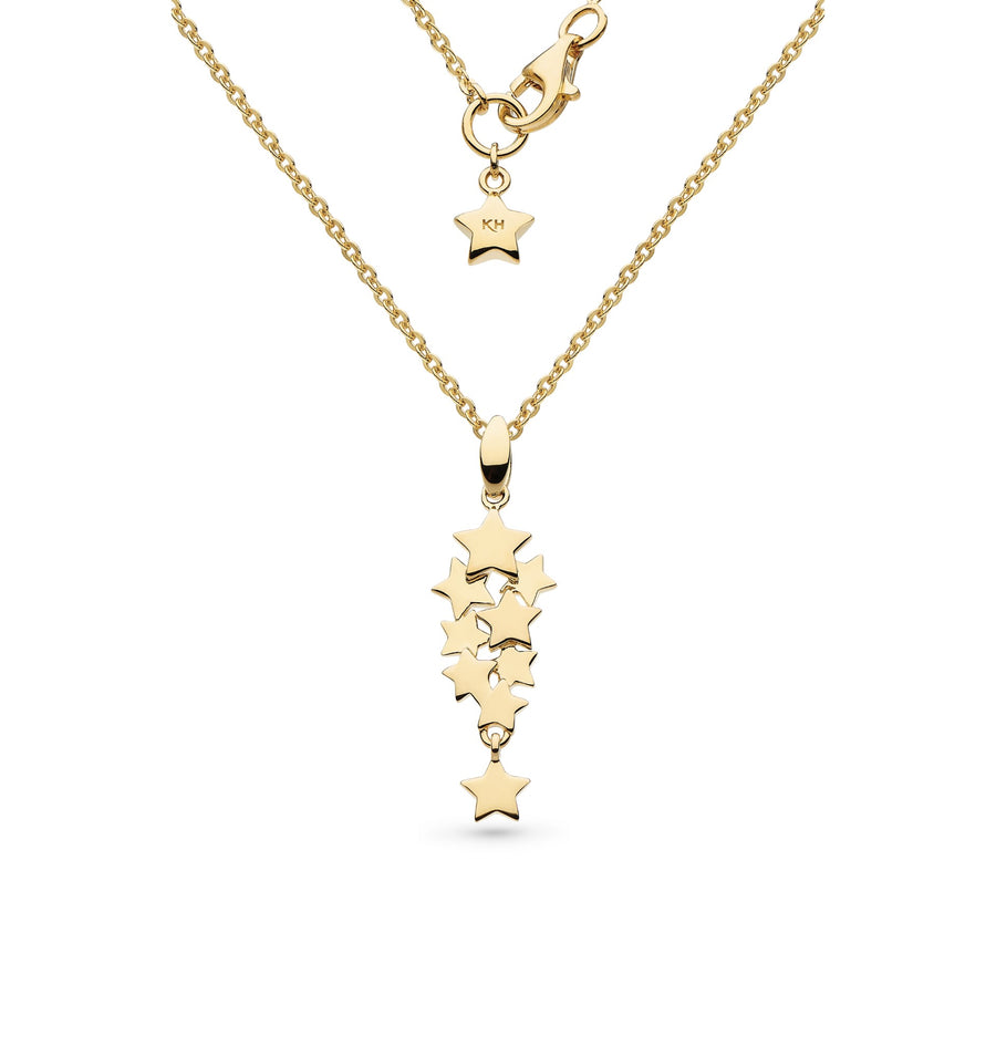 Kit Heath Sterling Silver Gold Plated 'Stargazer' Necklace
