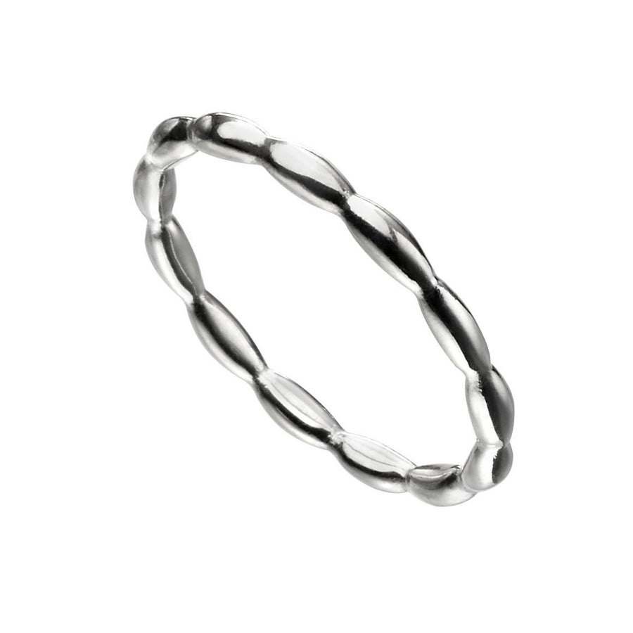 Sterling Silver Thin Patterned Ring