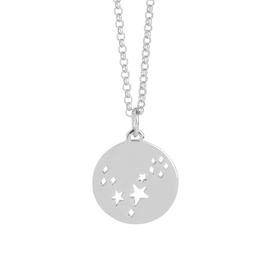 Muru Sterling Silver 'Pisces' Constellation Necklace
