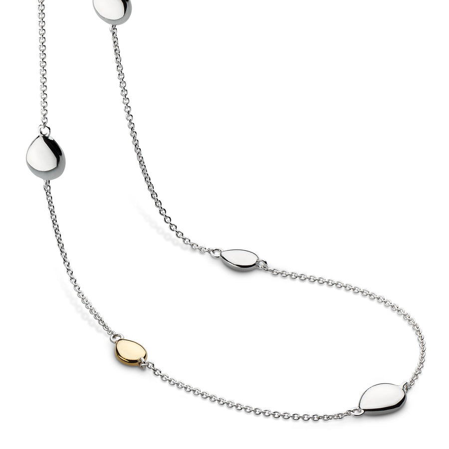 Kit Heath Sterling Silver 'Golden Pebble' Necklace