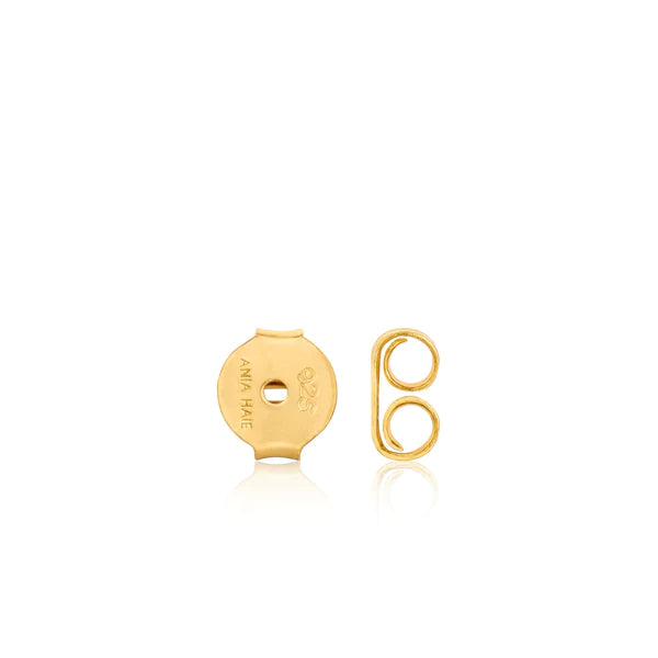 Ania Haie Gold Mini Midnight Stud Earrings