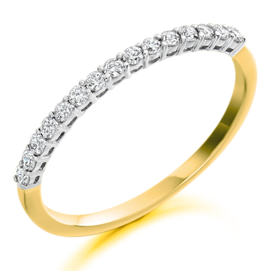 Diamond Claw Set Wedding Ring