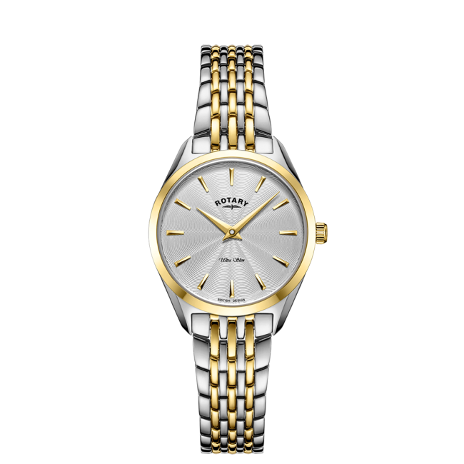 Rotary Ladies Two-Tone 'Ultra-Slim' Watch