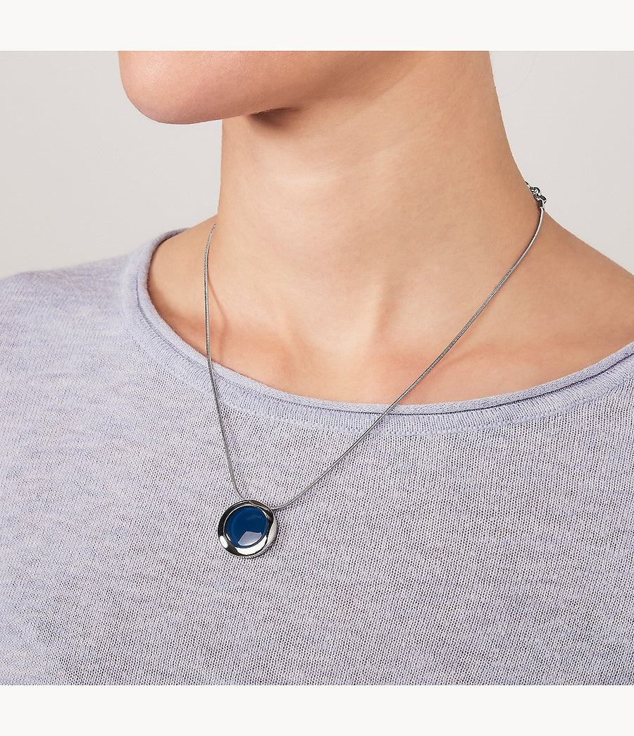 Skagen Round Sea Glass Necklace