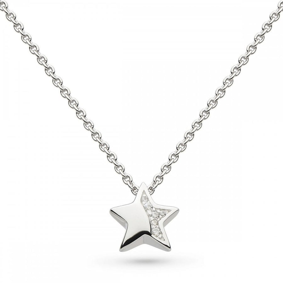 Kit Heath Sterling Silver 'Miniatures' Sparkle Star Necklace