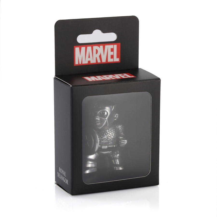 Royal Selangor Pewter Marvel 'Captain America' Mini Figurine