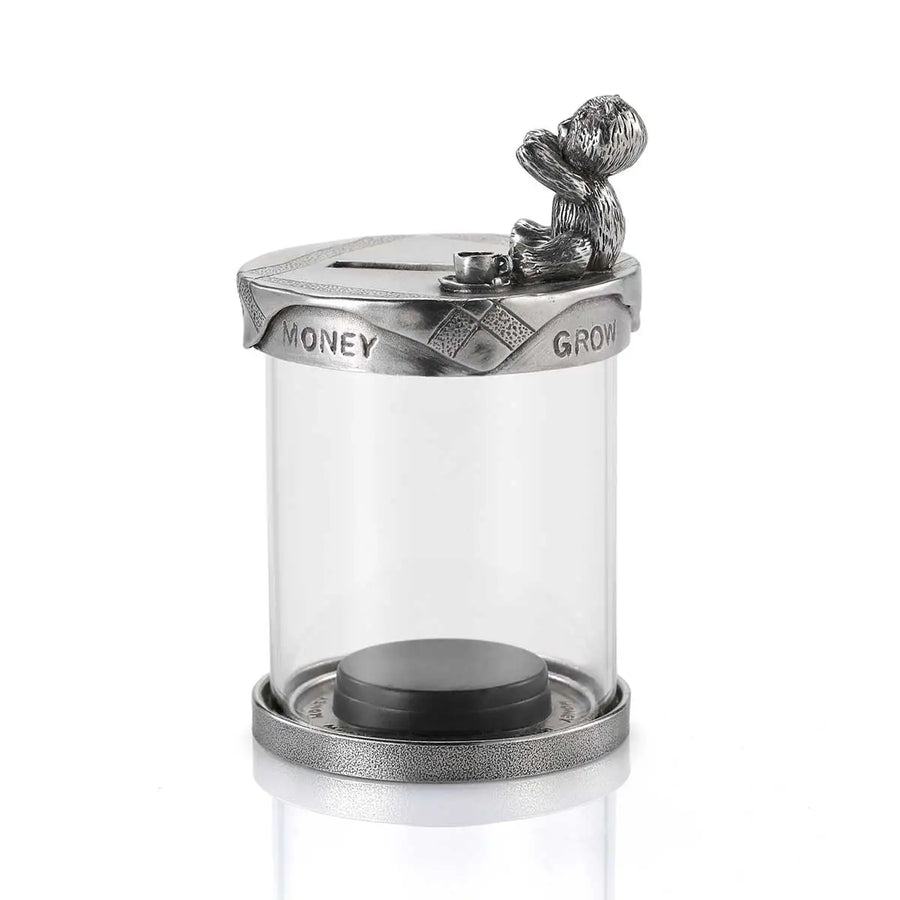 Royal Selangor 'Watch Your Money Grow' Pewter Coin Box