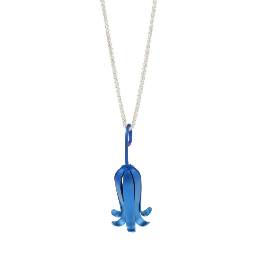 Titanium Bluebell Pendant & Chain