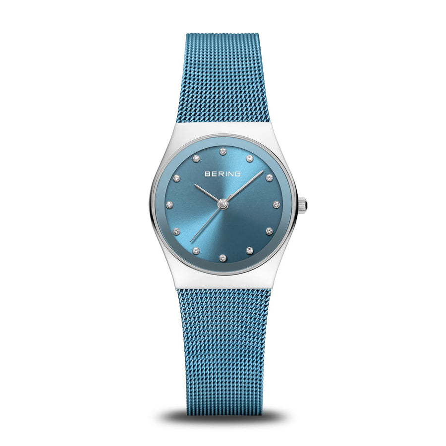 Bering Ladies Steel Blue Watch