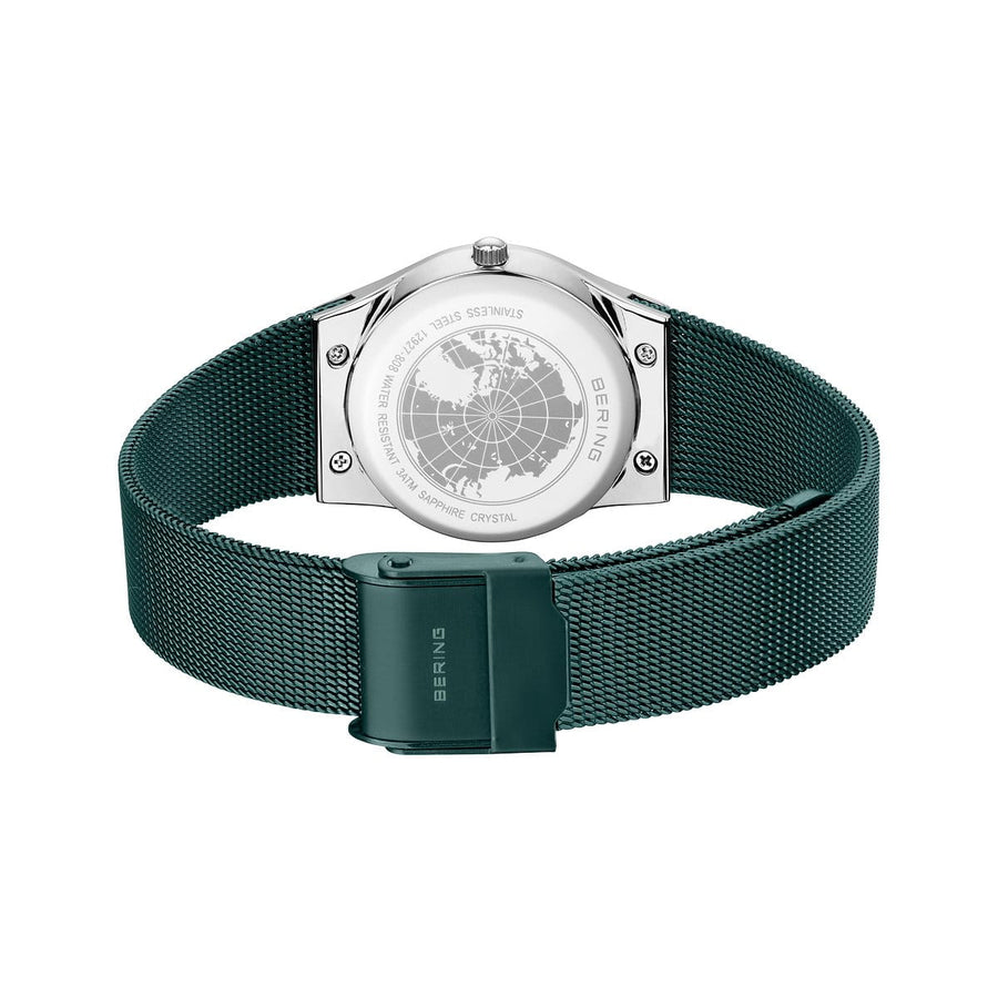 Bering Ladies Steel Green Watch