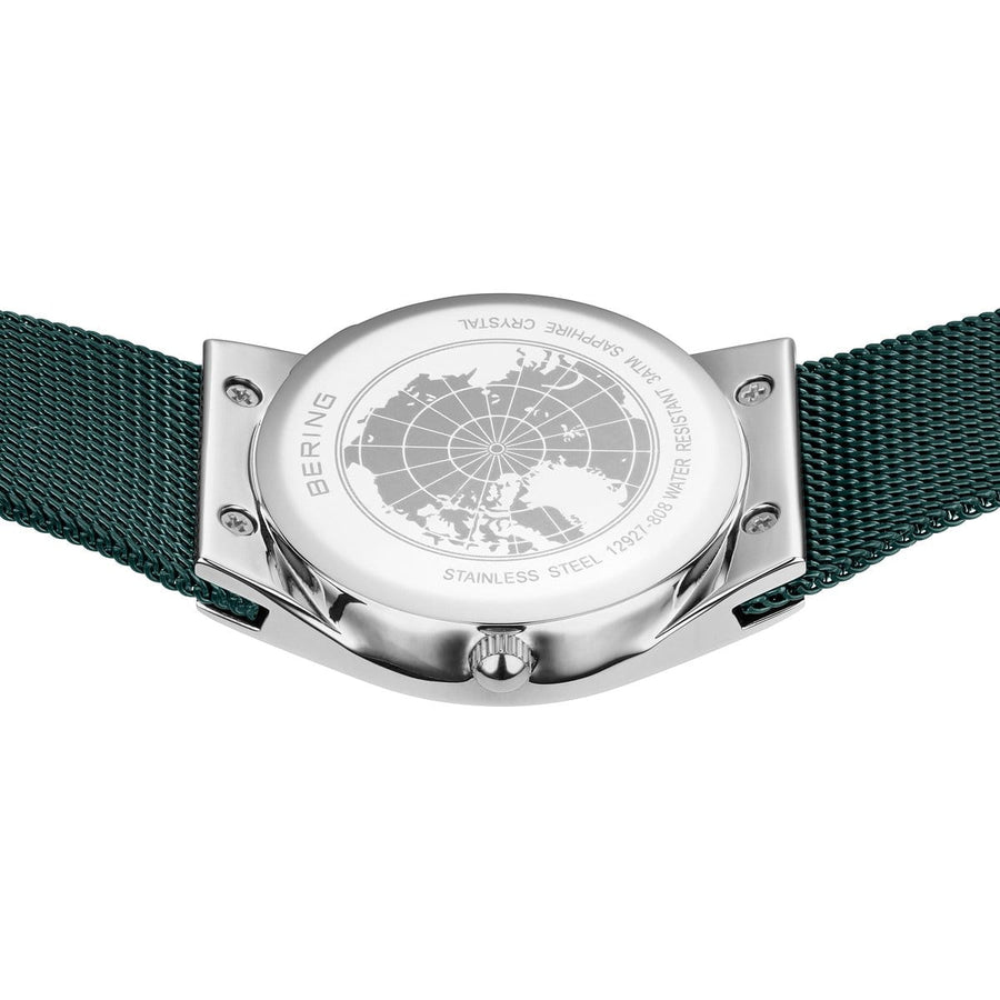 Bering Ladies Steel Green Watch