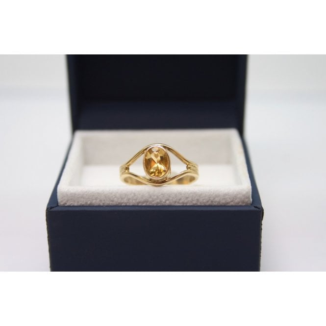 Bensons Originals 9ct Yellow Gold Citrine Ring