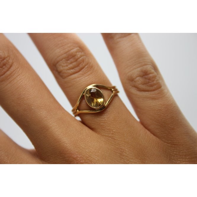 Bensons Originals 9ct Yellow Gold Citrine Ring