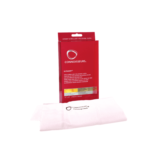 Connoisseurs UltraSoft Gold Jewellery Polishing Cloth