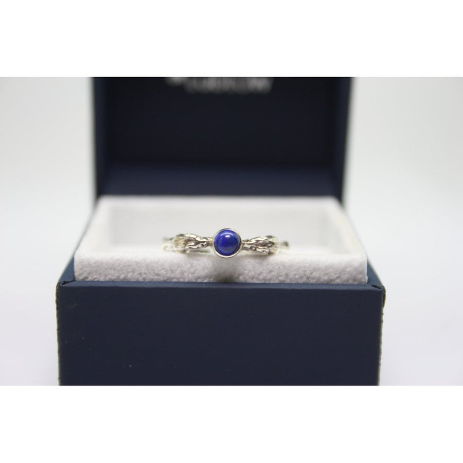 Bensons Originals Sterling Silver Lapis Signature Mouse Ring