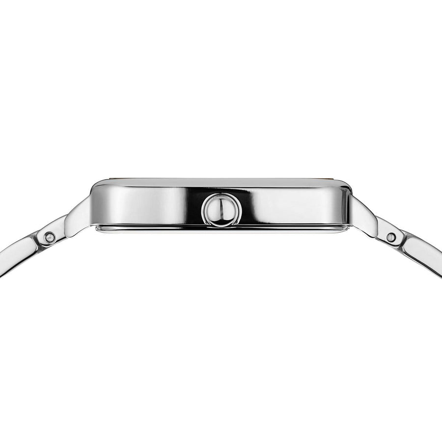 Bering Steel Ladies Rectangular Case & Bracelet Watch