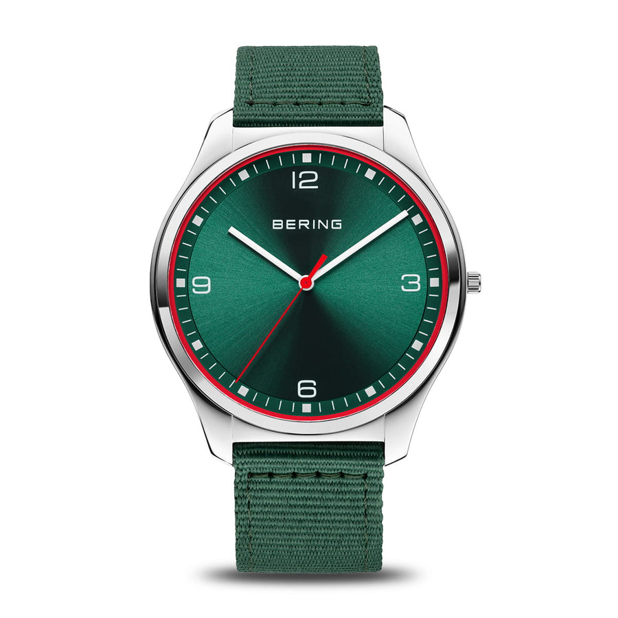 Bering Gents Green Ultra Slim Watch