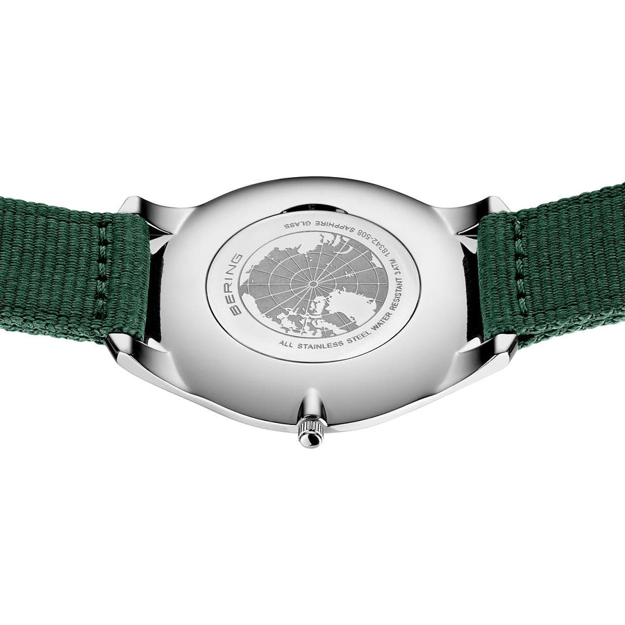 Bering Gents Green Ultra Slim Watch