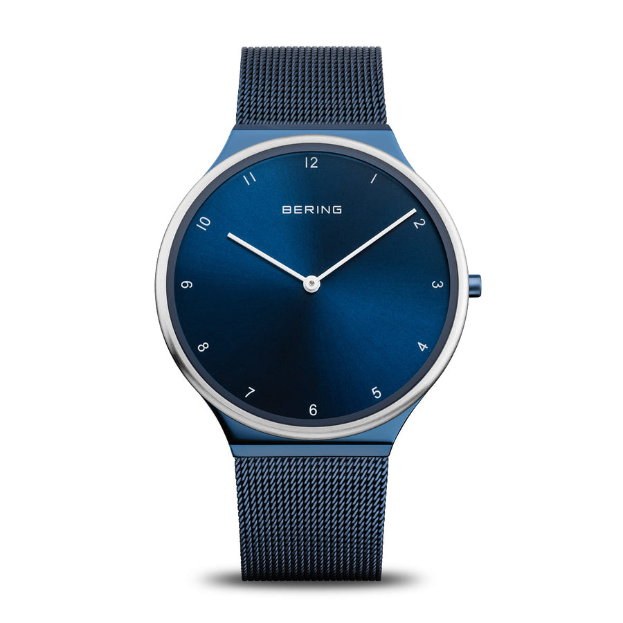 Bering Gents Steel Blue Ultra Slim Watch