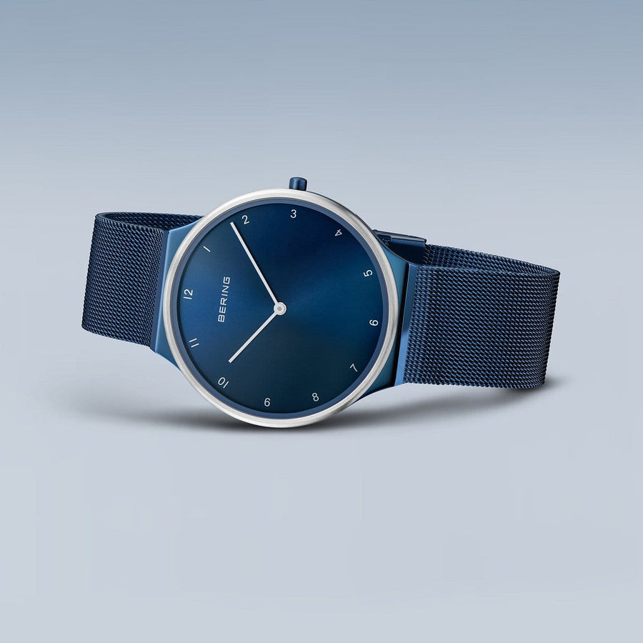 Bering Gents Steel Blue Ultra Slim Watch