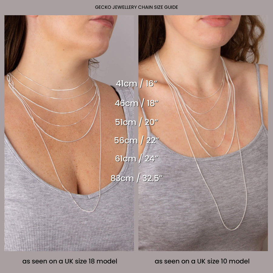 Gold Plated Fine Box Chain Adjustable Necklace