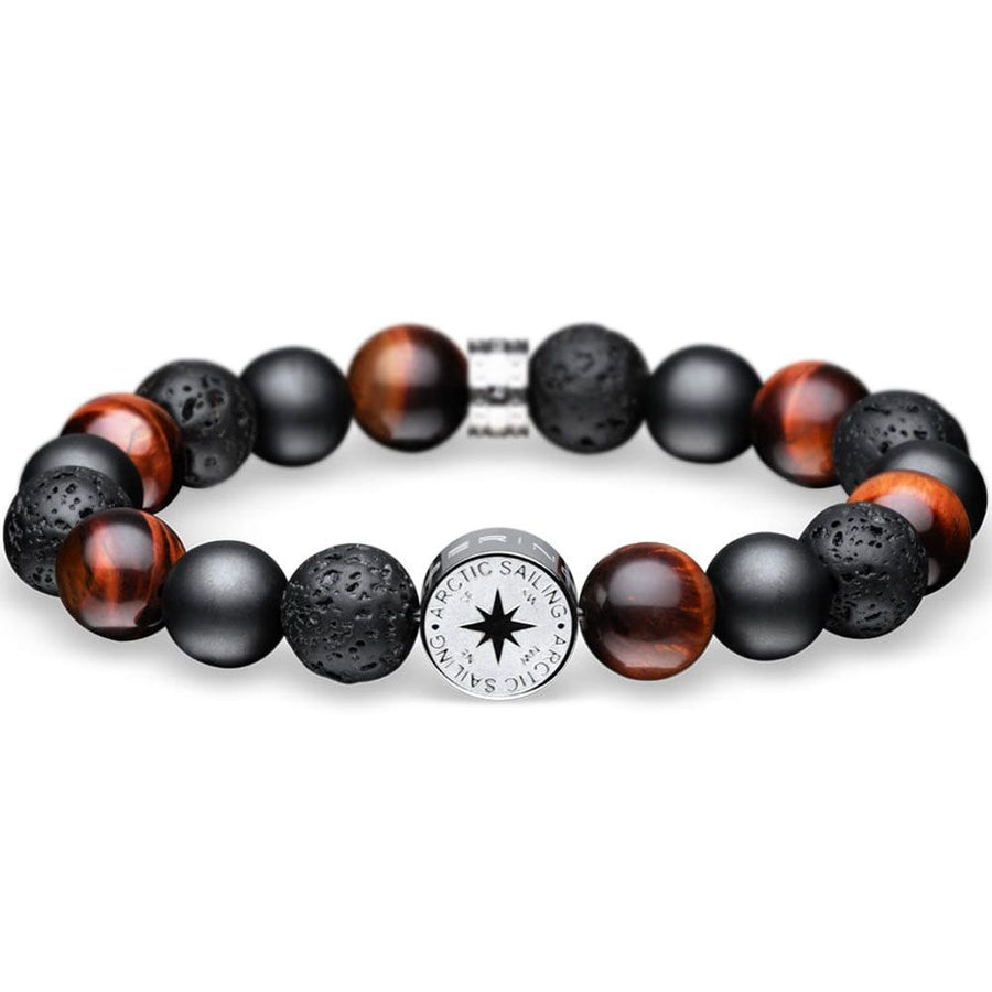 Bering Ceramic Multi-Bead Elasticated Bracelet