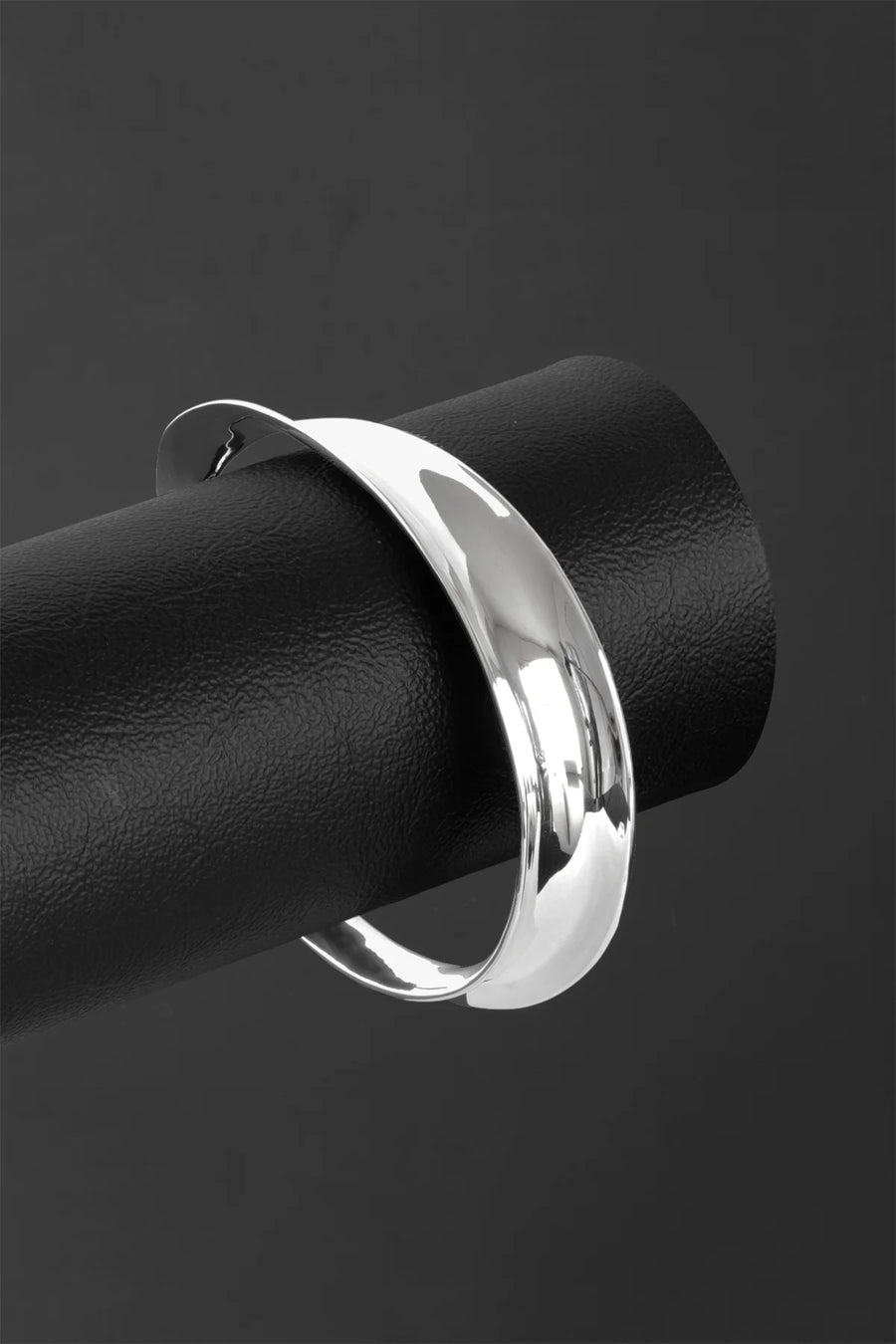 Nina Breddal Sterling Silver Twisted 'Eternal' Full Bangle
