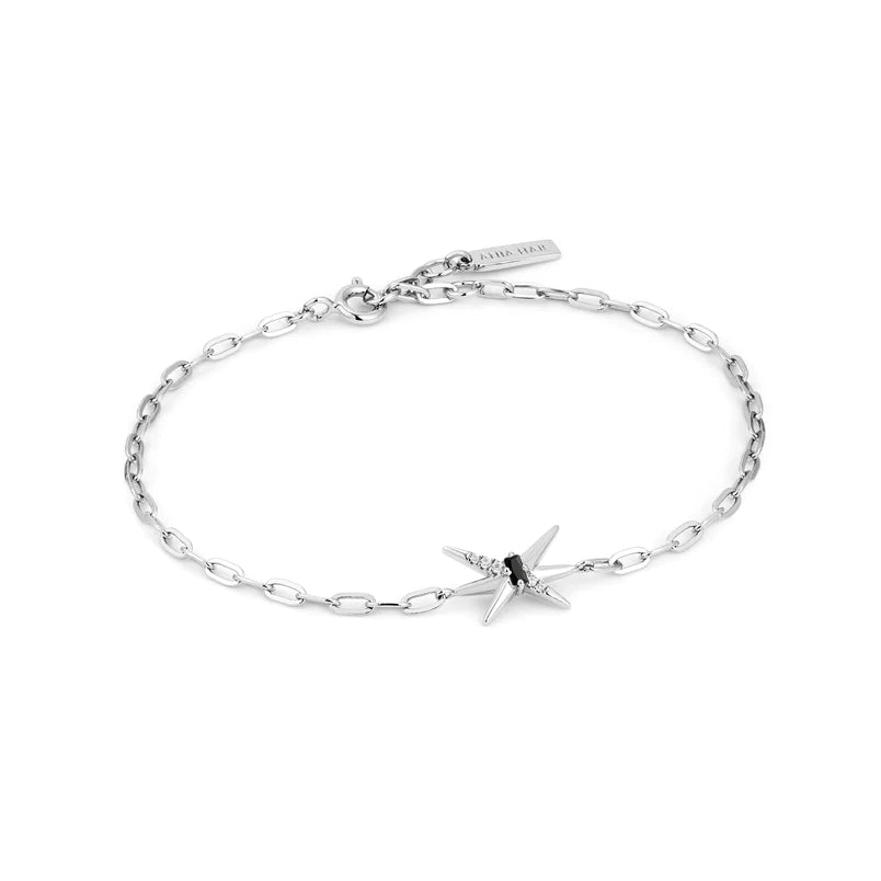 Ania Haie Sterling Silver Spike Chain Bracelet
