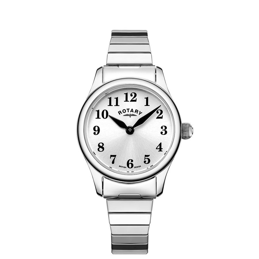 Rotary Ladies Stainless Steel Expanding Bracelet Watch