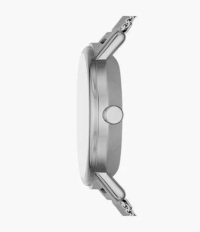 Skagen Ladies Steel Sub-Second Window Mesh Watch