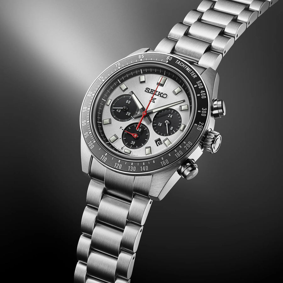 Seiko Gents Solar Prospex Speedtimer Chronograph Watch