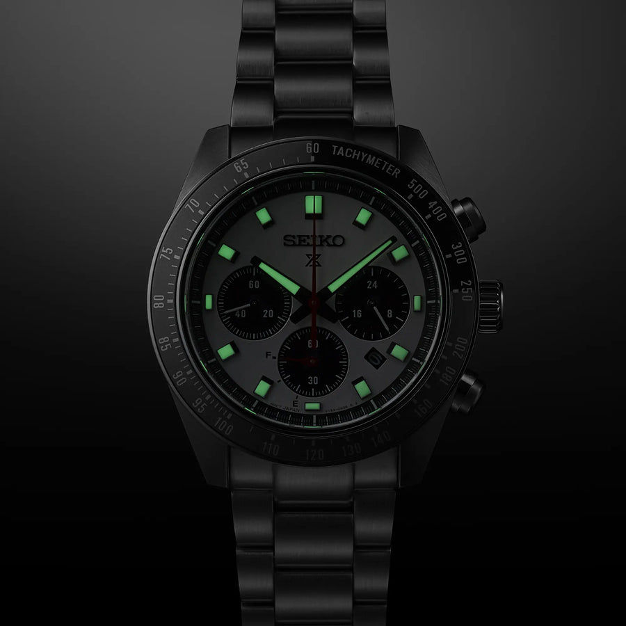Seiko Gents Solar Prospex Speedtimer Chronograph Watch
