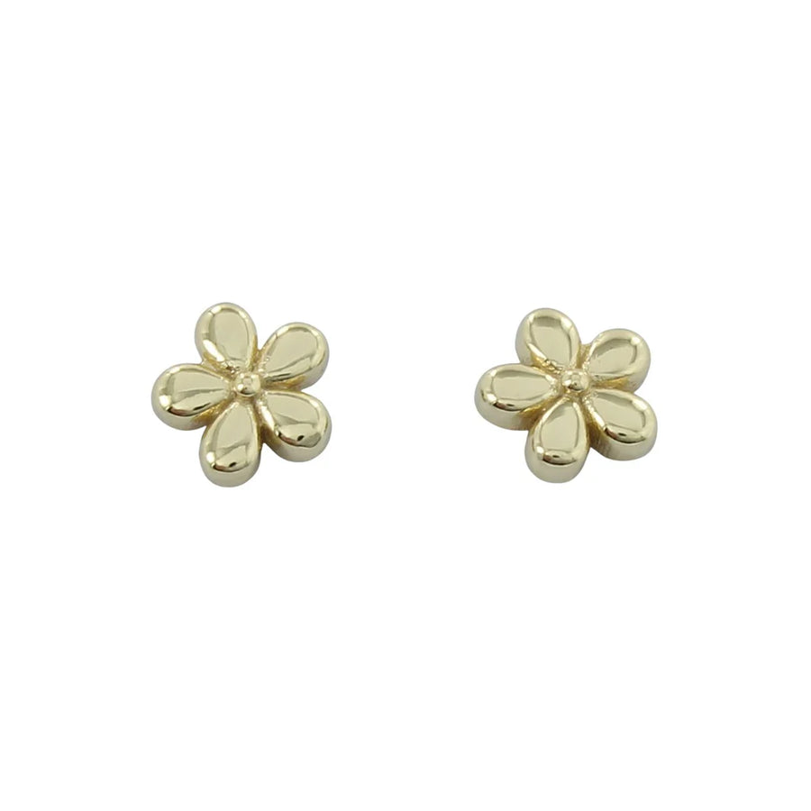 Gold Plated 5mm Daisy Stud Earrings