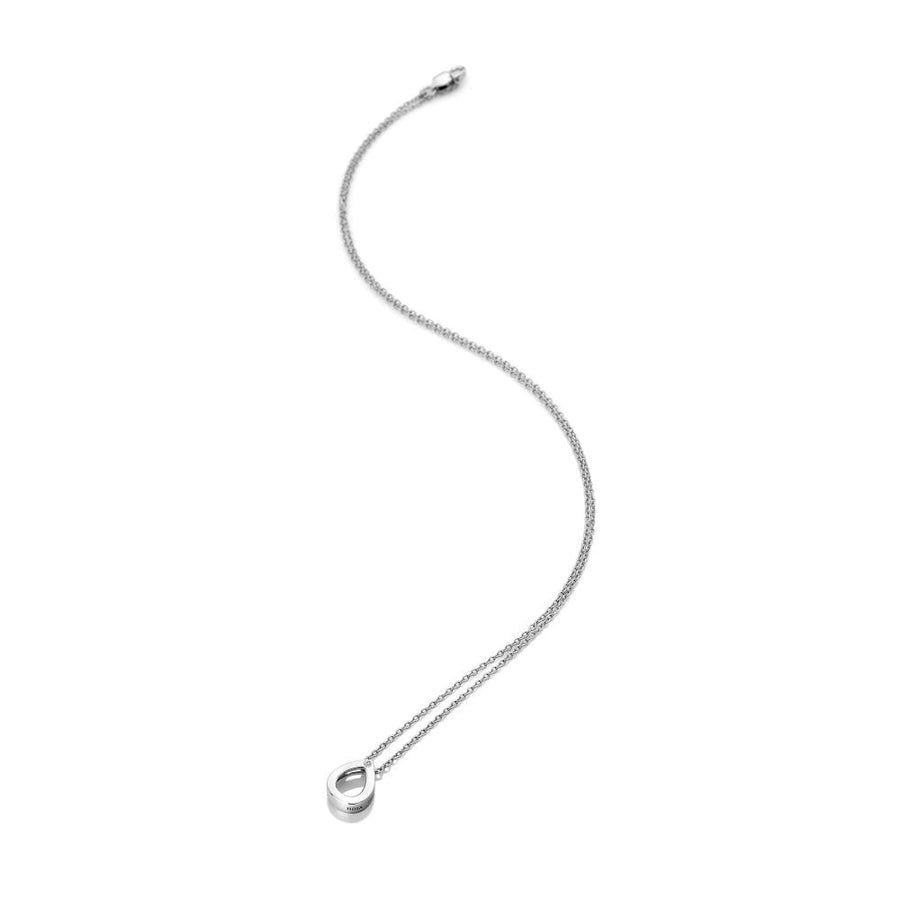 Hot Diamonds Silver Open Teardrop 8x10mm Pendant & Chain