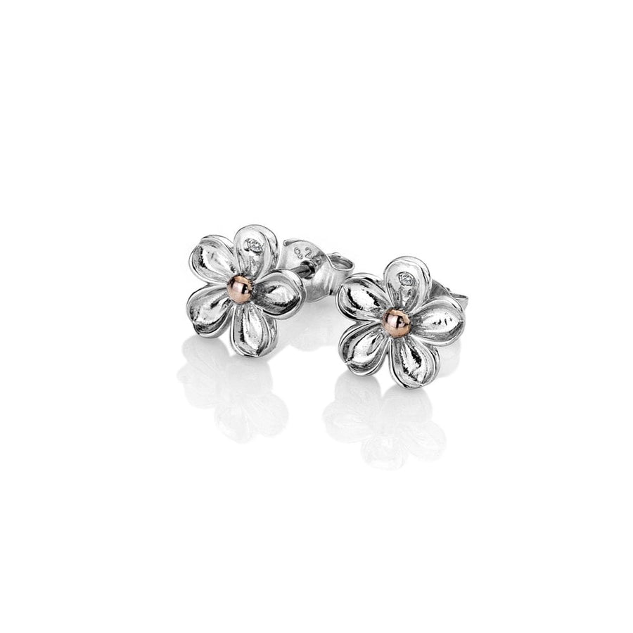 Hot Diamonds Silver Forget Me Not Flower Stud Earrings