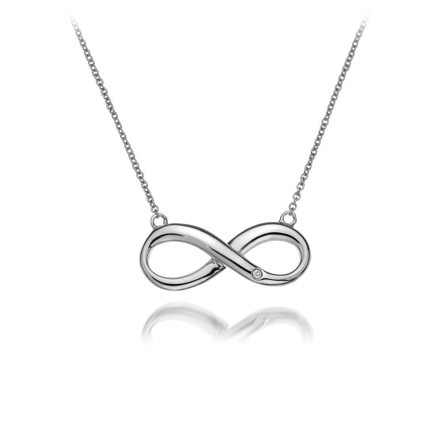 Hot Diamonds Silver Infinity Necklace