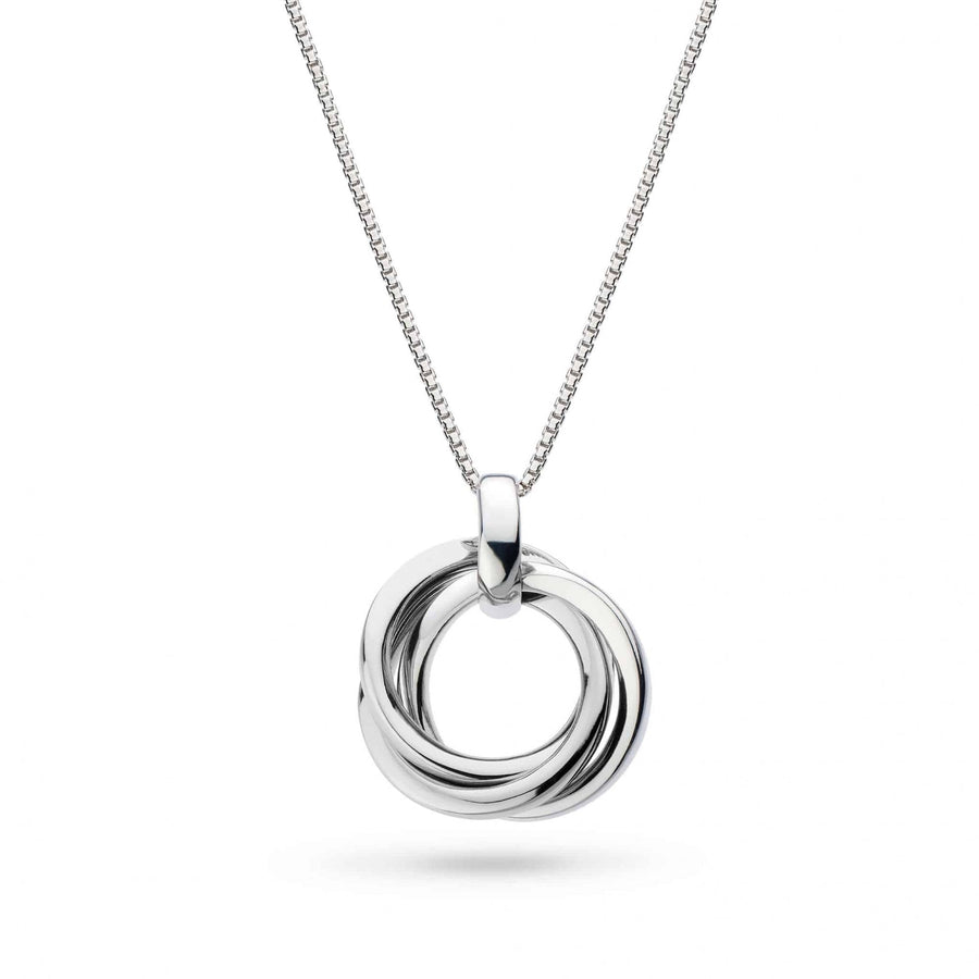 Kit Heath Sterling Silver 'Bevel Trilogy' Necklace