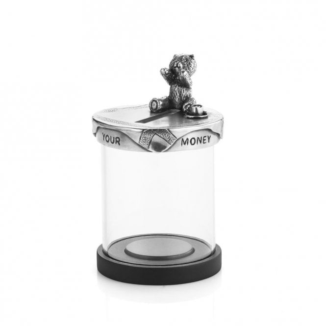 Royal Selangor 'Watch Your Money Grow' Pewter Coin Box