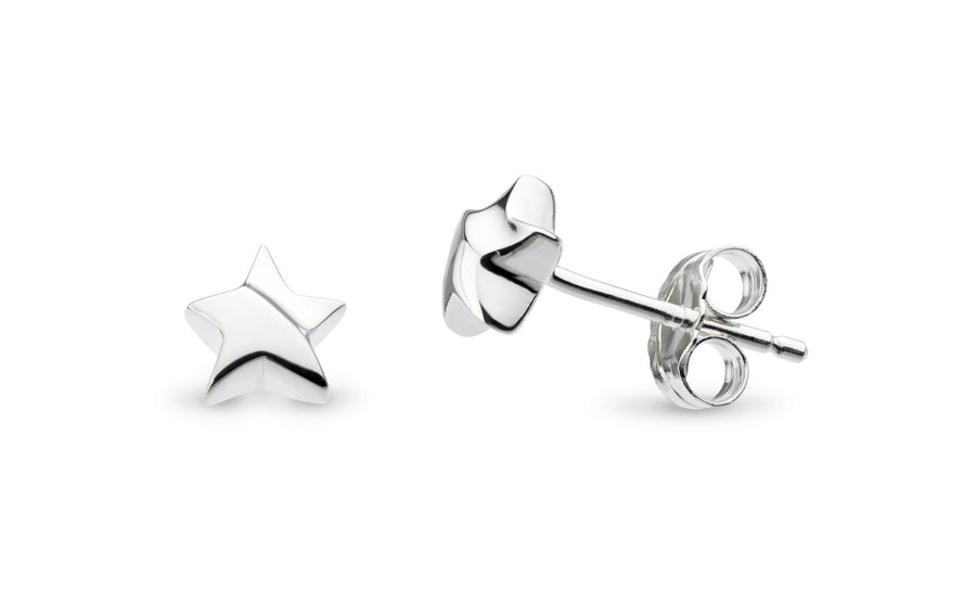 Kit Heath Sterling Silver Mini Star Stud Earrings