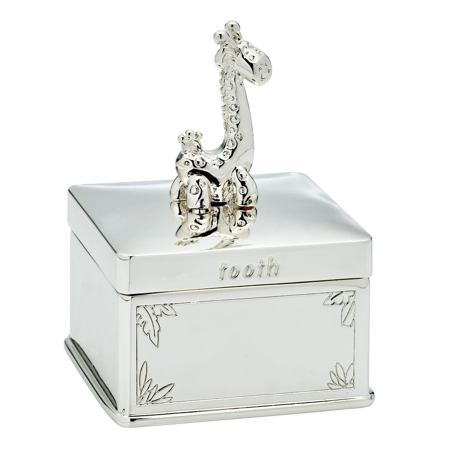D for Diamond Childs Giraffe & Zebra Tooth and Curl Boxes