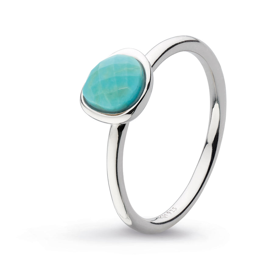 Kit Heath Sterling Silver Turquoise Pebble Ring